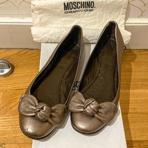 BALLET FLATS MOSCHINO CHEAP AND CHIC SIZE 37